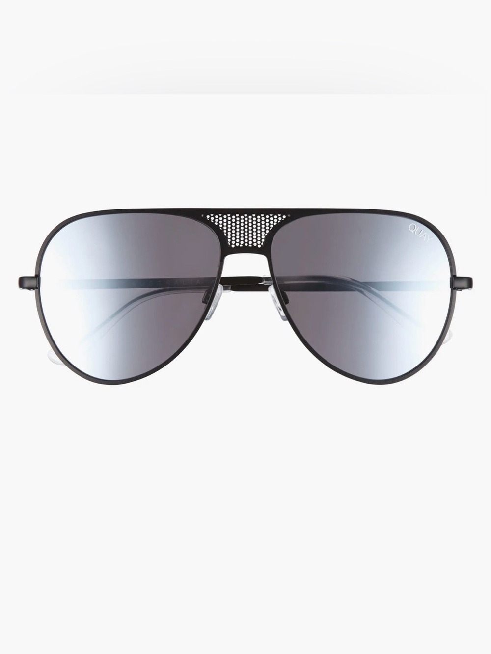 QUAYxKYLIE Iconic 60mm Aviator Sunglasses with sunglasses case